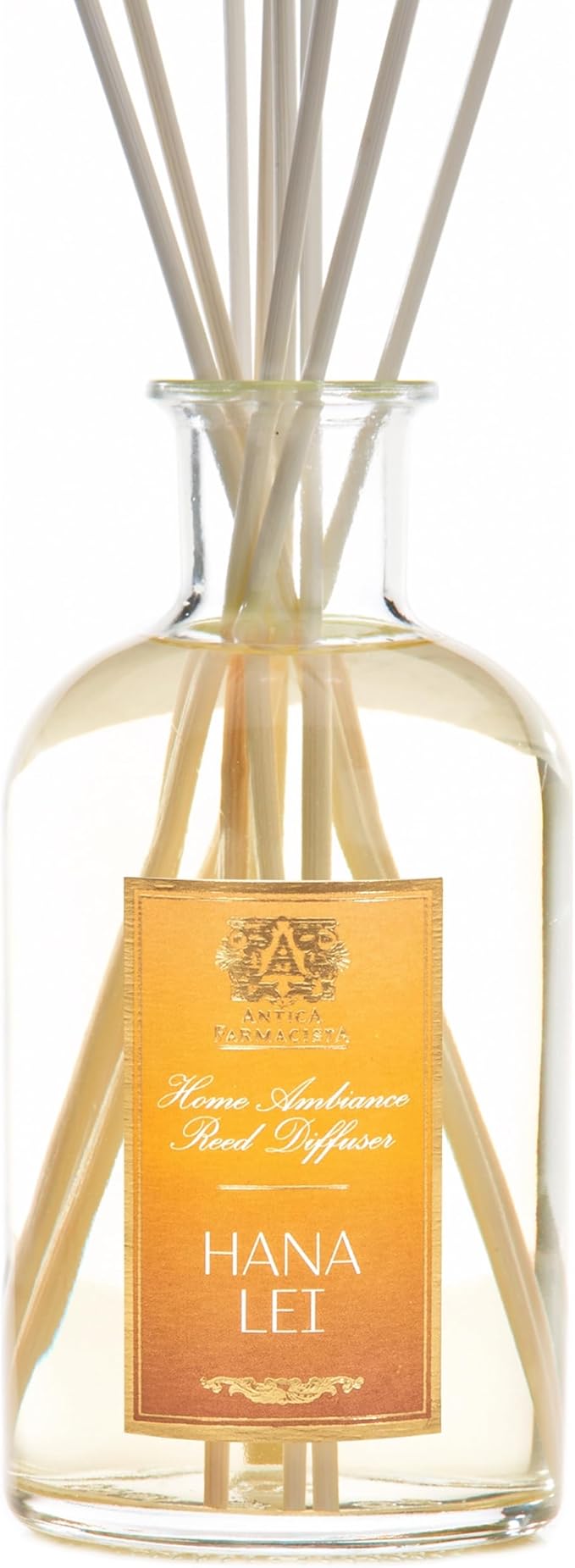 Antica Farmacista Home Ambiance Diffuser - Long-Lasting Reed Scent Diffuser - Luxury Room Freshener Gift - Hana Lei, 16.9 fl oz