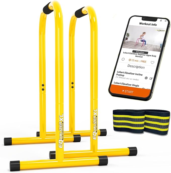 Lebert EQualizer Total Body Strengthener – Dip Station - Standard & XL