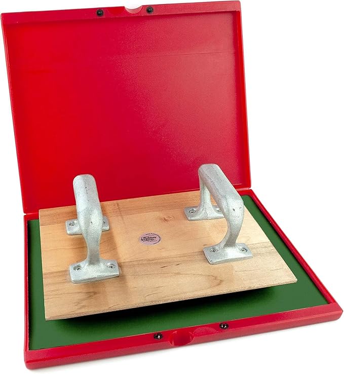 MaxMark Industrial Stamp Pad - Extra Large 9.25" x 12.25" Stamp Pad - Olive Green Ink