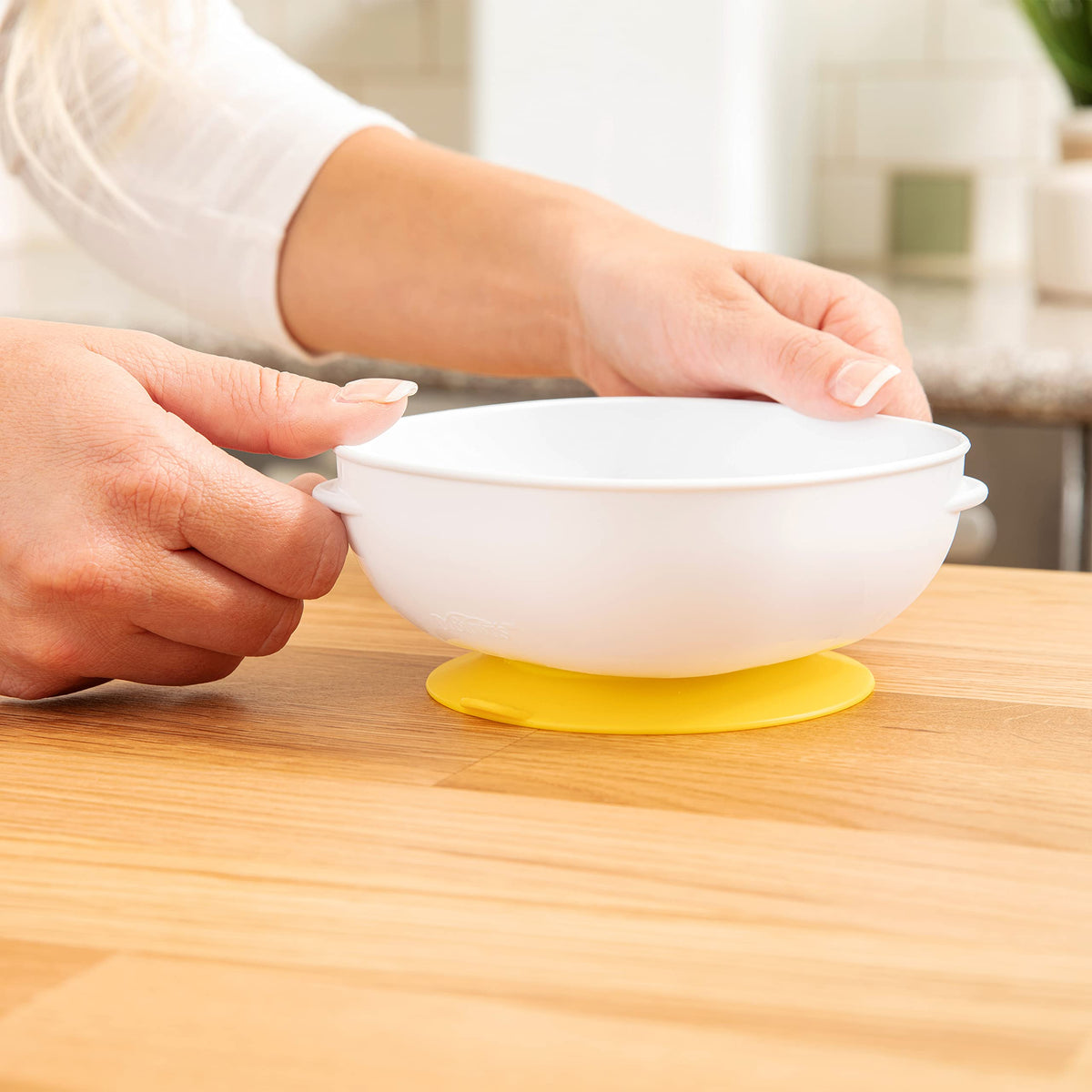 Dr. Brown's No-Slip Strong Suction Bowl for Babies and Toddlers, BPA Free - 2-Pack