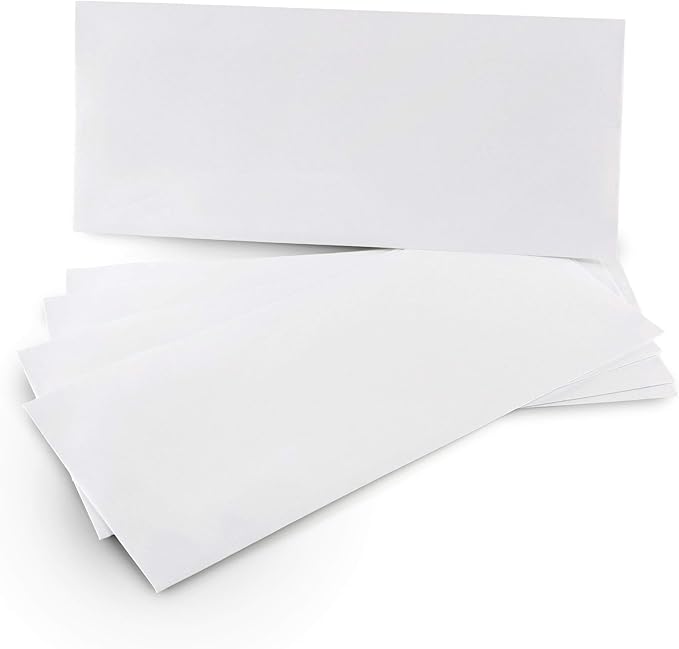 Aimoh 500#9 Custom Printed Self-Seal Security Envelopes - Personalized with Logo and/or Return Address - Self-Seal, 3-7/8 x 8-7/8 Inches, 500 Count (7-30138-500)