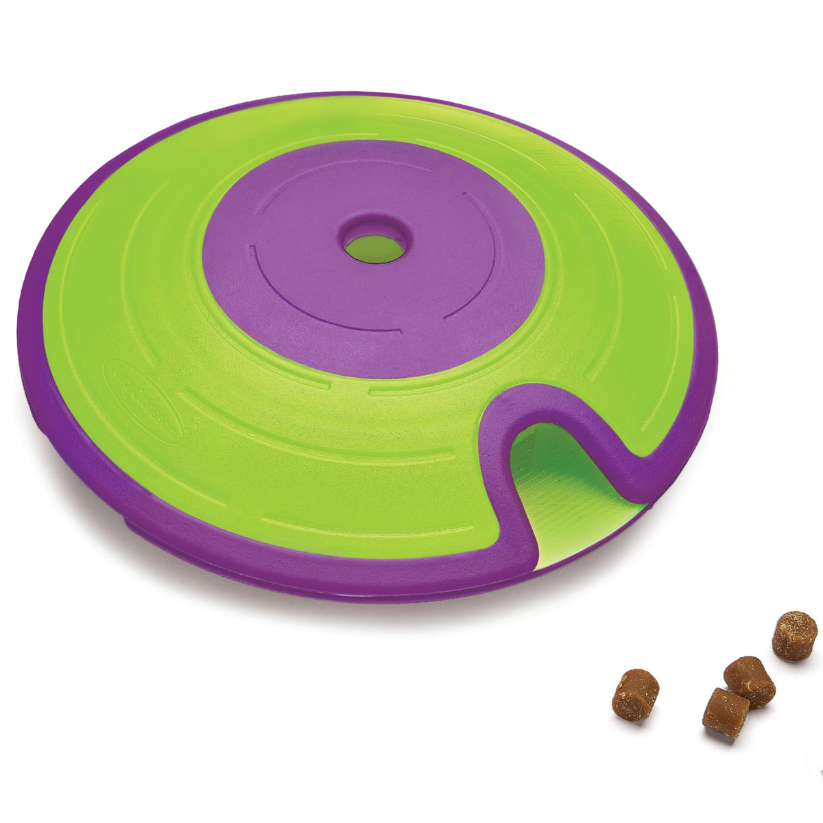 Outward Hound by Nina Ottosson Dog Treat Maze Dog Puzzle Enrichment Toy, Level 2 Intermediate, Green