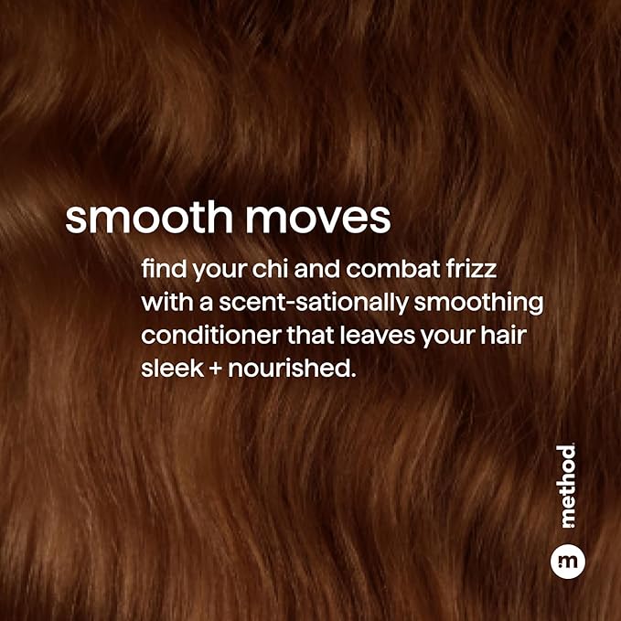 Method Smoothing Conditioner, Serene Escape, Magnolia + Rose Hip + Monoi Oil notes, 13.5oz