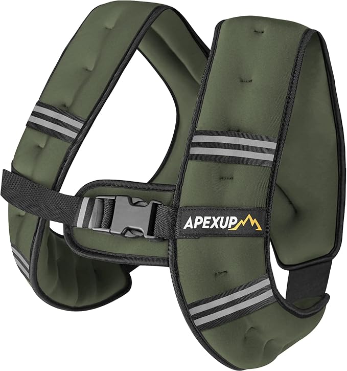 APEXUP Weighted Vest Men Women, Weight Vest for Women Workout Equipment for Strength Training Running