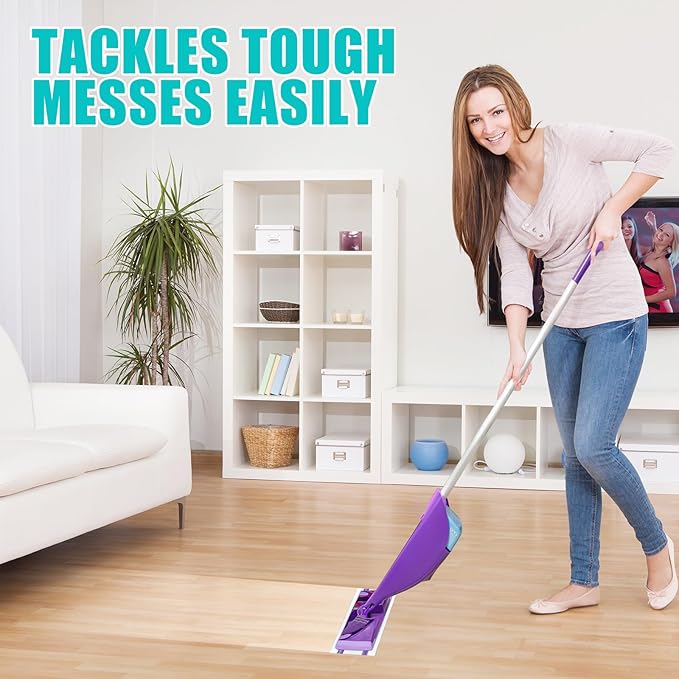 30 Count Disposable Wetjet Pad Refills for Swiffer Wetjet,Spray Wet Pads Refill, Heavy Duty Mop Pad Refills,All Purpose Multi Surface Floor Cleaning