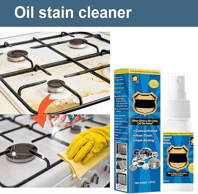 2 PCS Magic Degreaser Cleaner Spray, Magic Degreaser All Purpose Cleaner Spray Cleaner Spray Kitchen Cleaner Spray Degreaser