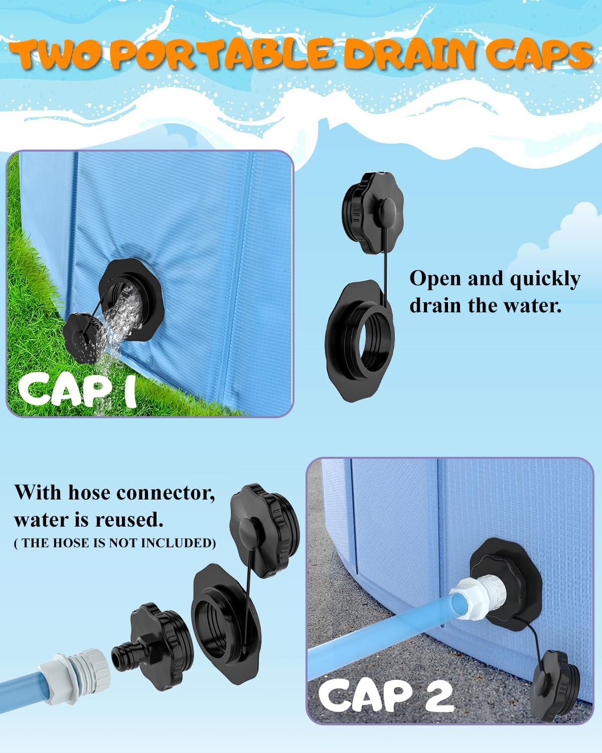 Instraella 120x20'' Extra Large Dog Pool Foldable Plastic Bathtub for Large Dogs,1mm Durable and Collapsible Pet Bathing Tub Portable Outside Swimming Pool for Kiddie and Dogs