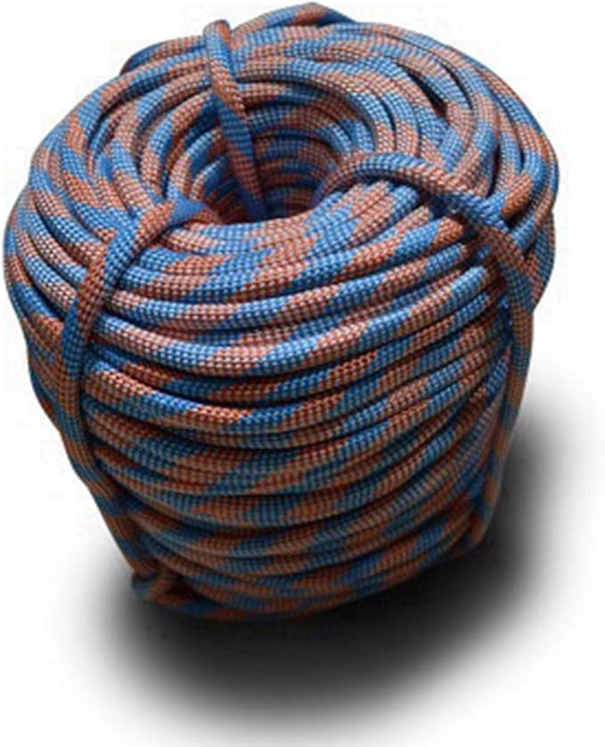 DESERT & FOX Outdoor Emergency Rope,Camping Ropes Climbing Ropes Diameter 9mm 10m/20m/30m/50m Wear Resistant High Strength Hiking Accessory Tool