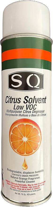 SQ Citrus Based Multipurpose Degreaser Low VOC, 15 oz per can (3)