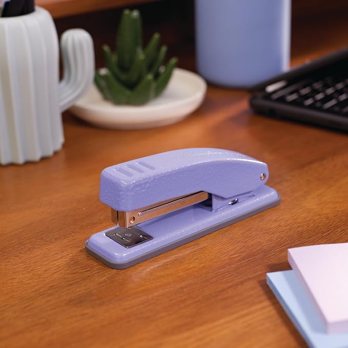 Swingline Stapler, Cub Compact Desktop Stapler, 20 Sheet Capacity, Metal, Periwinkle Purple (S701071)