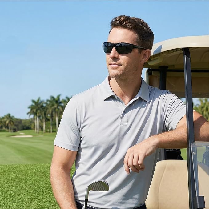 Sunglasses Bifocal for Men and Women, Sports Wrap Around Reading Reader Glasses