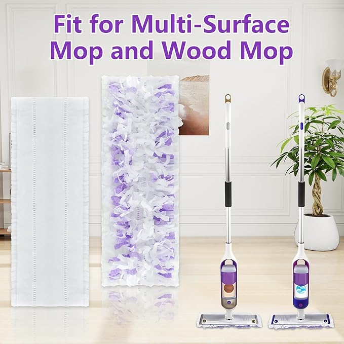 20P Swiffer mop Replacement Pads. Compatible with Swiffer Power Mop. Vacuum-Packed Disposable mop Pads. Suitable for Multiple Surfaces. Suitable for Various Types of Flooring.