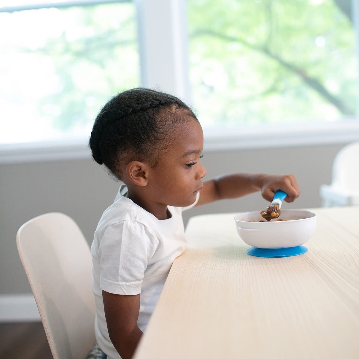 Dr. Brown's No-Slip Strong Suction Bowl for Babies and Toddlers, BPA Free - 2-Pack
