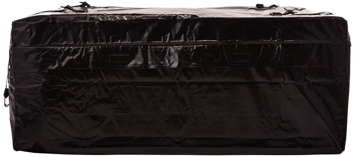 Rightline Gear Ace 2 Weatherproof Rooftop Cargo Carrier for Top of Vehicle, Attaches With or Without Roof Rack, 15 Cubic Feet, Black