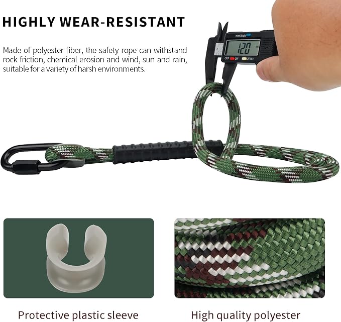 Heavy Duty Tree Swing Ropes, Hammock Tree Straps Hanging Kit, for Outdoor Swings Hammock Playground Set Accessories (3.75ft,45",Green,2Pack)