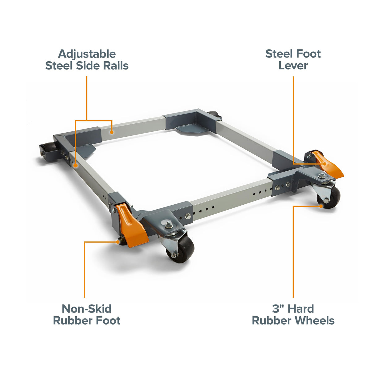 Bora Portamate PM-3500-Industrial Strength Universal Rolling Mobile Base That Makes Your Heaviest Power Tools Easy to Move