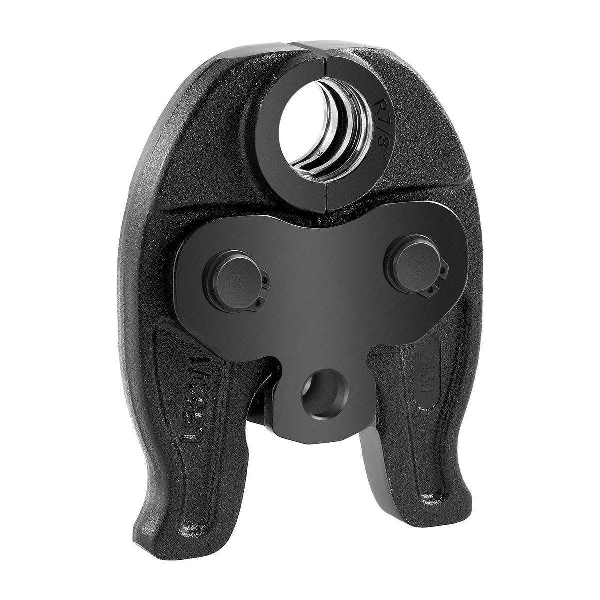 7/8" Press Jaw for Compact Series Press Tools, 52 HRC Hardened Steel Pressing Jaw for High Pressure HVAC/R Applications - Compatible with 24KN Press Tools for RLS Copper Pipes Connections