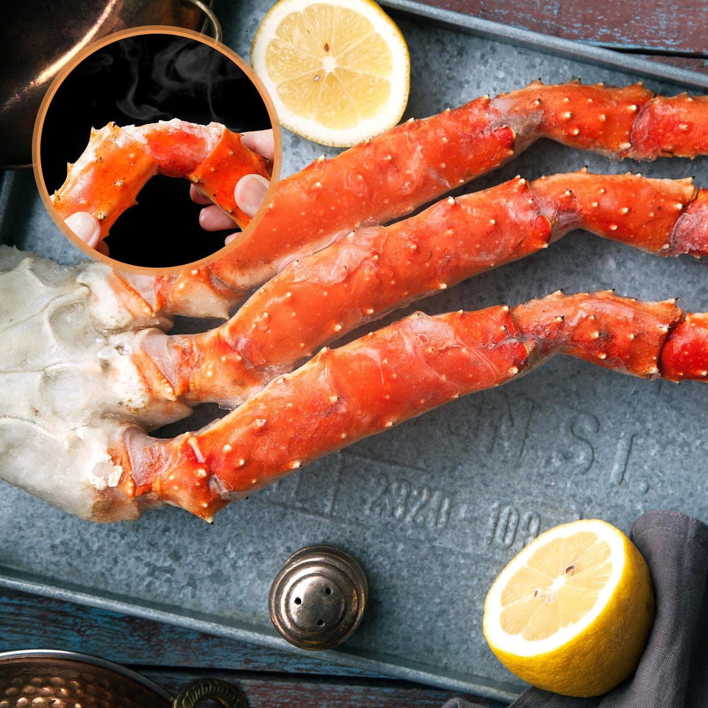 Mepase 21 Pcs Seafood Tools Set Nut Cracker Set Crab Crackers, Crab Forks/picks, Lobster Shellers, 1.7 oz Dipping Sauce Cups, Lobster Bibs, Red Checkered Disposable Plastic Tablecloth