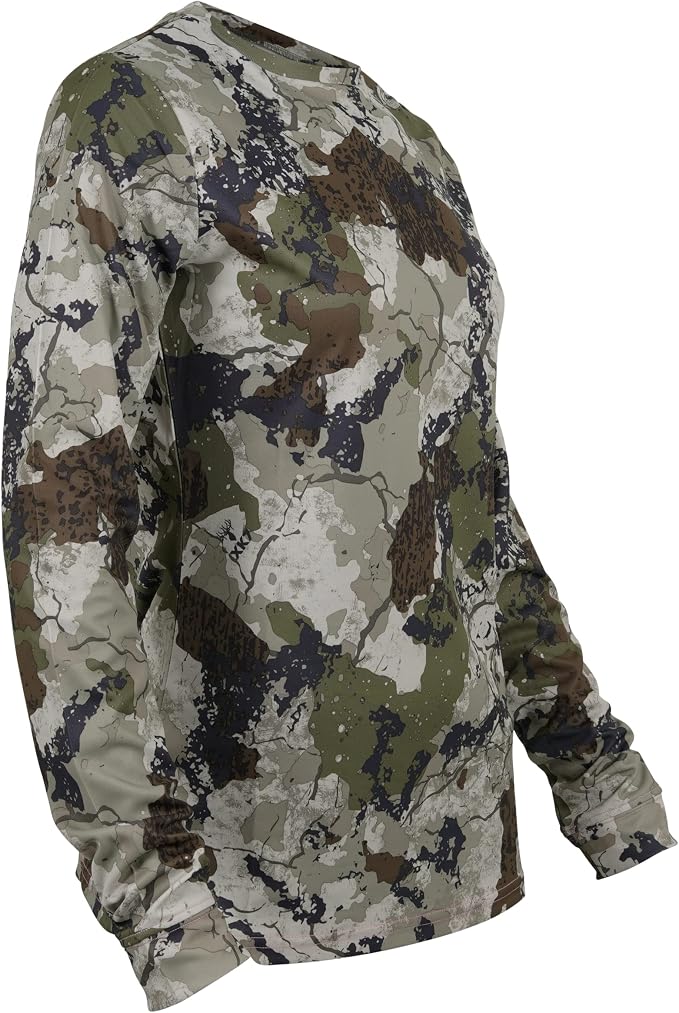 King's Camo Ladies Hunter Series Long Sleeve Camo Tee