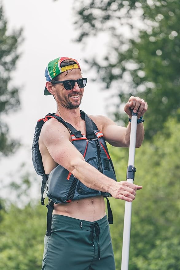 Onyx U.S. Coast Guard and Transport Canada Approved MoveVent Dynamic Paddle Vest for Adults for Kayaking, Canoeing, Stand Up Paddleboarding