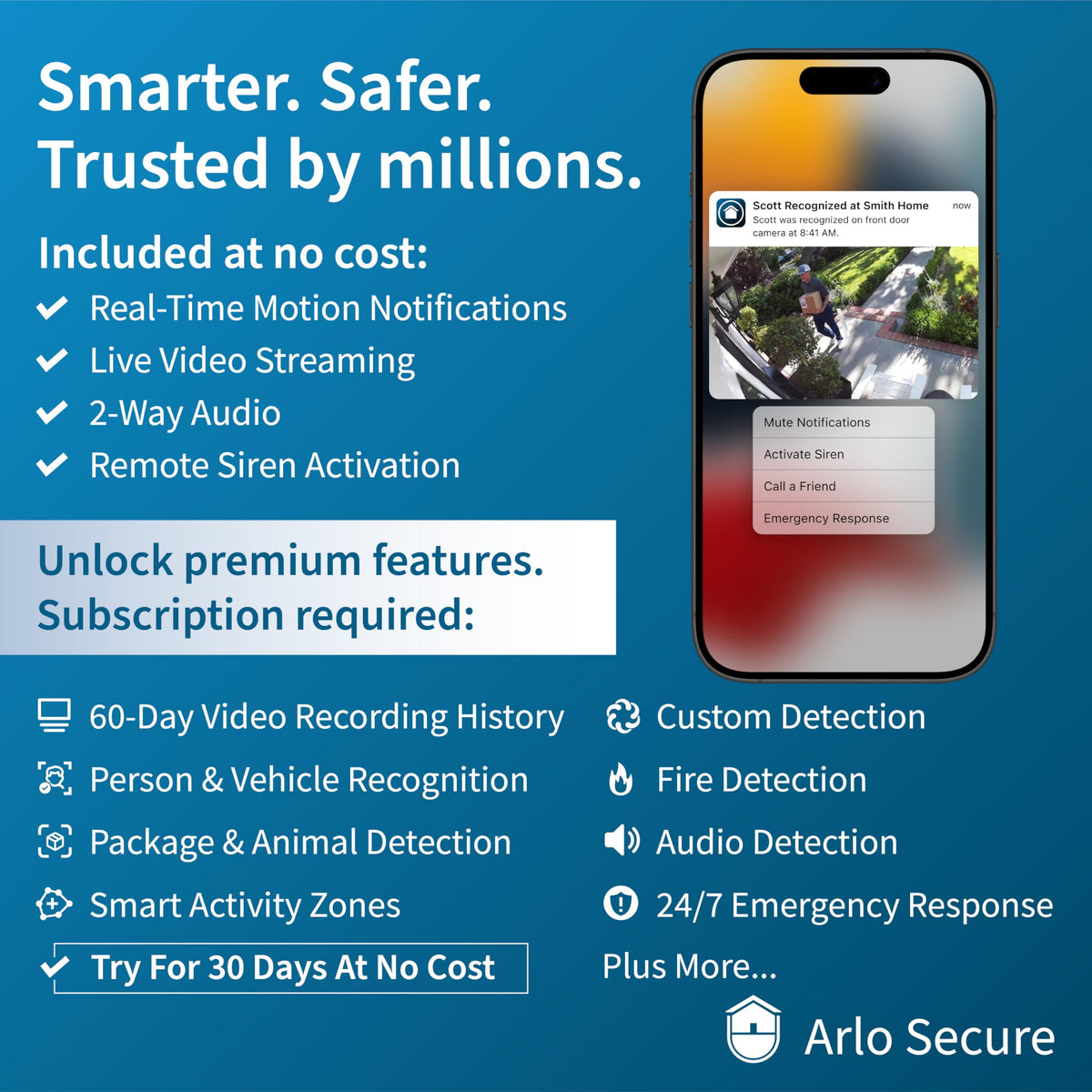 Arlo Essential Security Camera 2K | Indoor Only| 2nd Gen | Baby Monitor & Pet Camera | Wired Automated Privacy Shield, 2-Way Audio, Night Vision, Live Stream, Motion Alerts & Notifications White,1 Cam