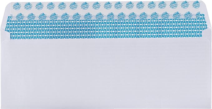 Aimoh 500#9 Custom Printed Reply Envelopes - Self-Seal Security - Personalized with Logo and/or Return Address - Self-Seal, 3-7/8 x 8-7/8 Inches, 500 Count (7-30138-500)