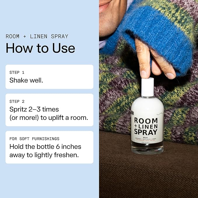 DedCool Room + Linen Spray | 01 Taunt | Luxurious Natural Linen & Fabric Spray | Non-Toxic, Essential Oil Infused | Home, Bedding, Couch, Closet, Bathroom Freshener | 3 fl oz