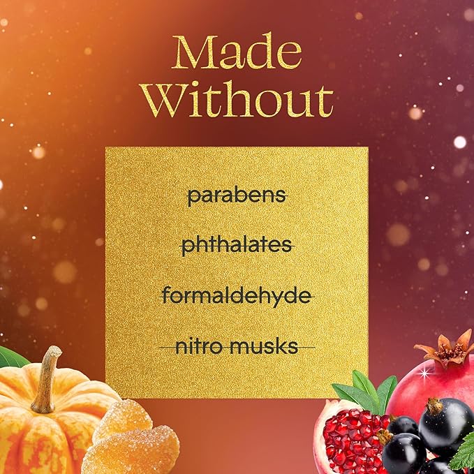 Glade PlugIns Refills Air Freshener, Pumpkin & Ginger and Pomegranate & Currant, Scented and Essential Oils for Home and Bathroom, 0.67 Fl Oz, 5 Count