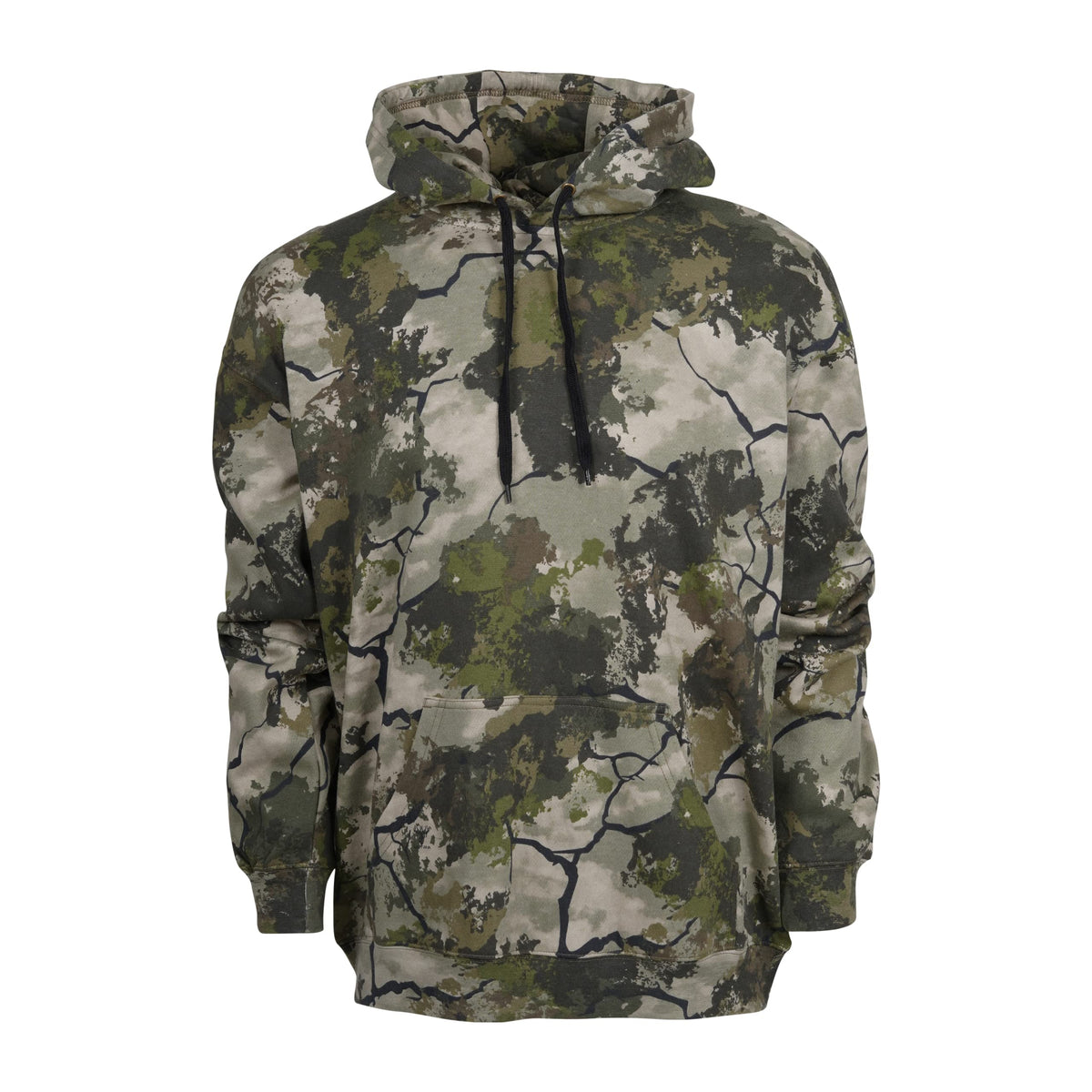 King's Camo Men's Classic Cotton Hunting Hoodie, KC Ultra, Small