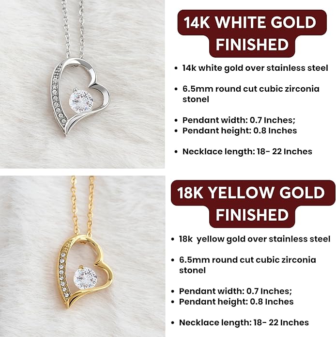 Jewelry To My Wife - The Best Thing That Ever Happened To Me, Forever Love Necklace, Gift for Her, Romantic Christmas Birthday Valentine Gift