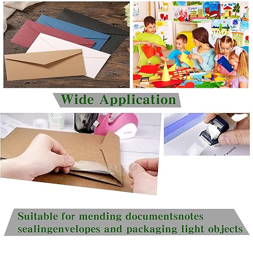 144 Rolls Transparent Tape Refills Rolls Each Rol 1 inch Corel 3/4 x 900 Inches,for School,Office, Home.
