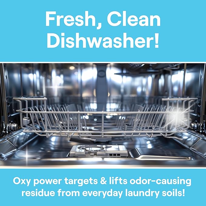 Seventh Generation Dishwasher Cleaning Packs 6 Count Free & Clear Removes odor-causing residue Powered by oxy power
