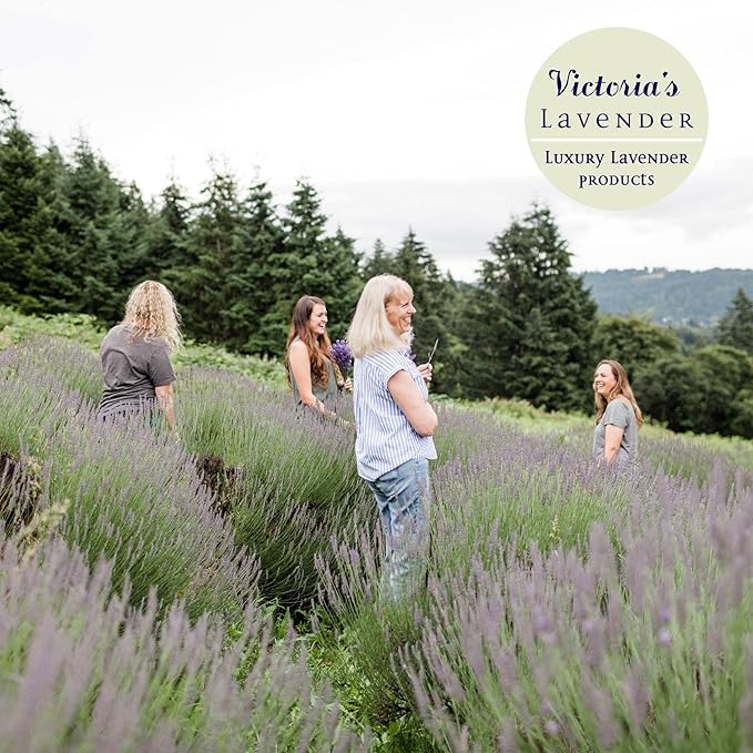 Victoria's Lavender Room Spray - All Natural Home Freshener, Essential Oil Concentrated Air Freshener, Bathroom Odor Eliminator, Luxury Room Spray Made in the USA, 1-Pk Lavender Lemon Sage, 4 oz