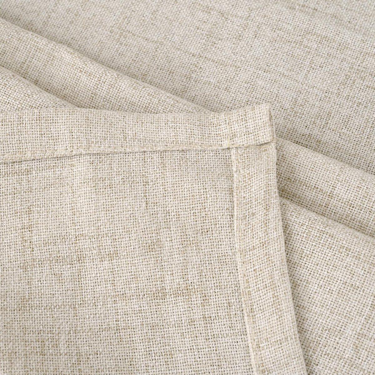 BGment Linen Curtains 63 Inch Length 2 Panels for Living Room - Semi Sheer Drapes Light Filtering Window Treatments with Rod Pocket Back Tab Lightweight for Bedroom, 52 X 63 Inch