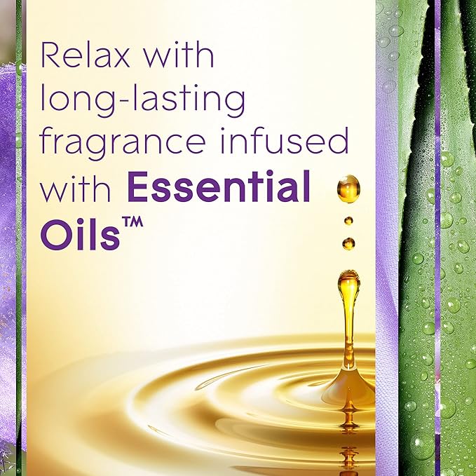 Glade PlugIns Refills Air Freshener, Scented and Essential Oils for Home and Bathroom, Tranquil Lavender & Aloe, 3.35 Fl Oz, 5 Count