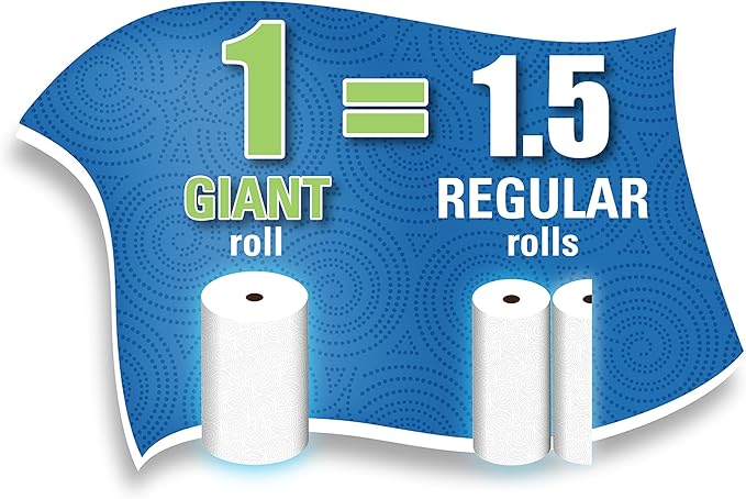 Sparkle Pick-A-Size Paper Towels, 24 Triple Rolls = 72 Regular Rolls, Everyday Value Paper Towel With Full And Half Sheets