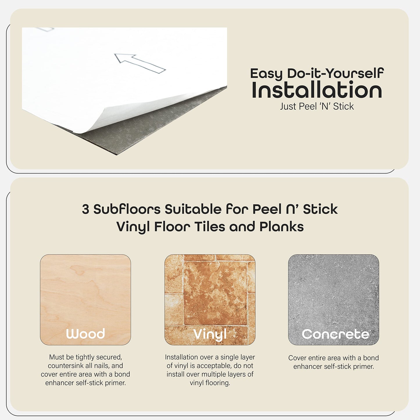 Nexus Self Adhesive 12-Inch Vinyl Floor Tiles, 20 Tiles - 12" x 12", Spanish Rose Pattern - Peel & Stick, DIY Flooring for Kitchen, Dining Room, Bedrooms & Bathrooms by Achim Home Decor
