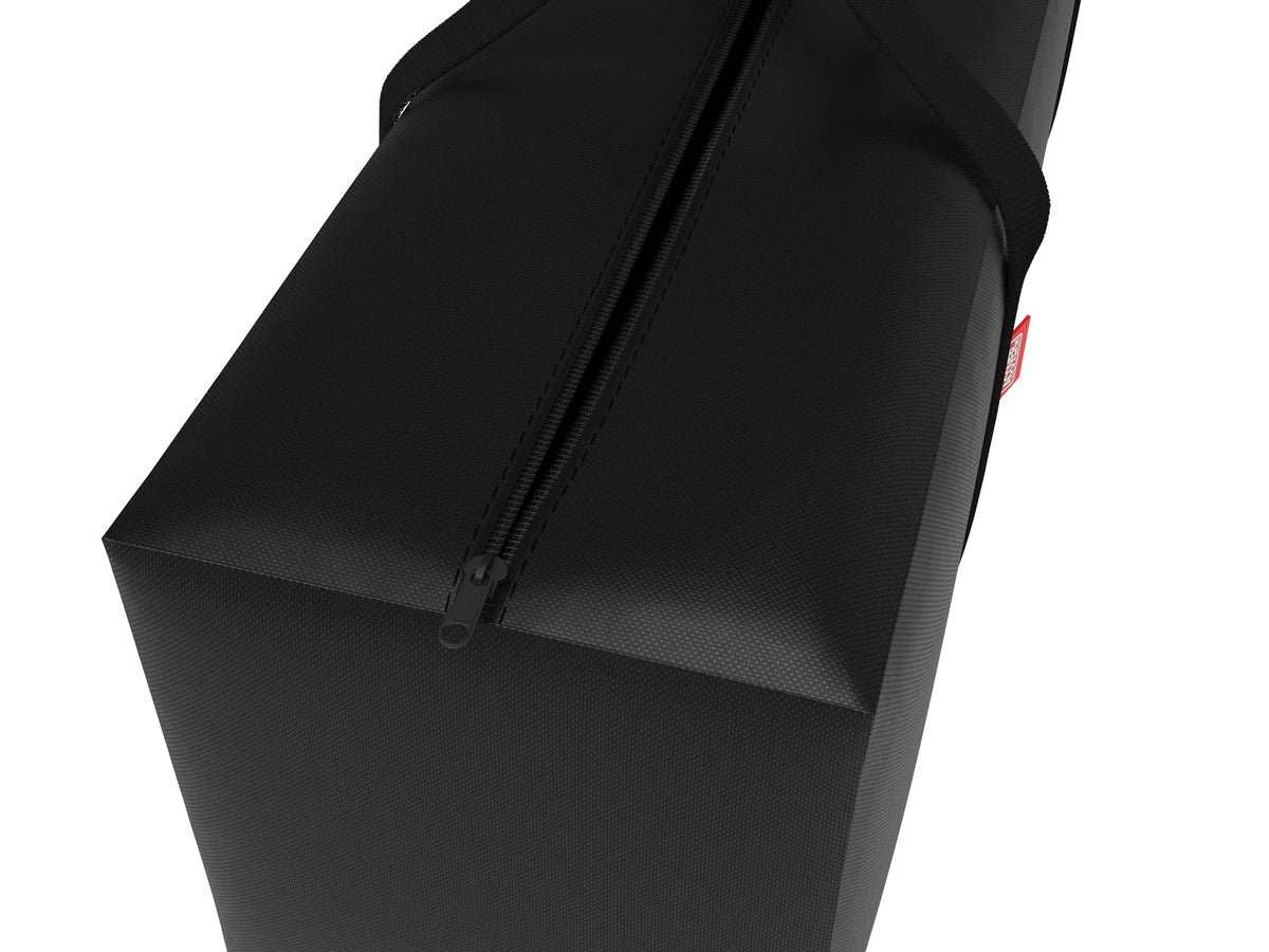 acoveritt Outdoor Rectangular Cushion/Cover Storage Bag, Protective Zippered Storage Bags with Handles, 60"X20"X28" Black