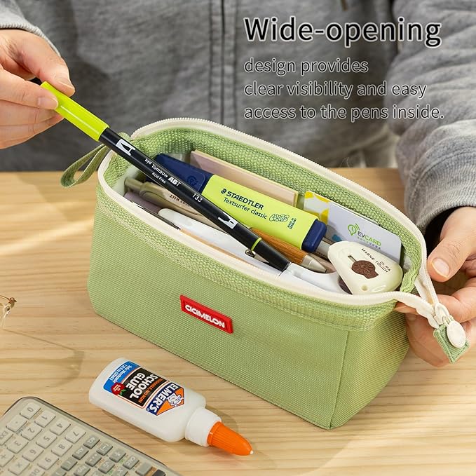 CICIMELON Pencil Case Large Capacity Pencil Pouch Pen Bag for School Teen Girl Boy Men Women