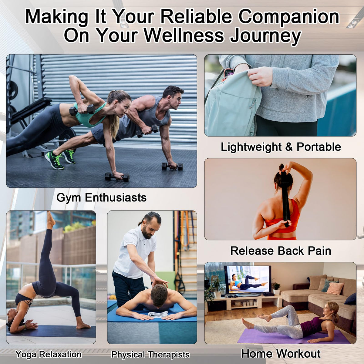 iGreely Premium Muscle Roller The Ultimate Massage Roller Stick 17 Inches Recommended by Physical Therapists Promotes Recovery Fast Relief for Cramps Soreness Tight Muscles Blue