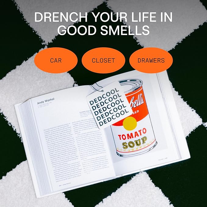 DedCool Air Freshener | 01 Taunt | For Cars, Closets & Drawers | Hanging Odor Eliminator | Long-Lasting Scent Infused with Essential Oils | Vegan, Non-Toxic, Cruelty-Free Fragrance For All