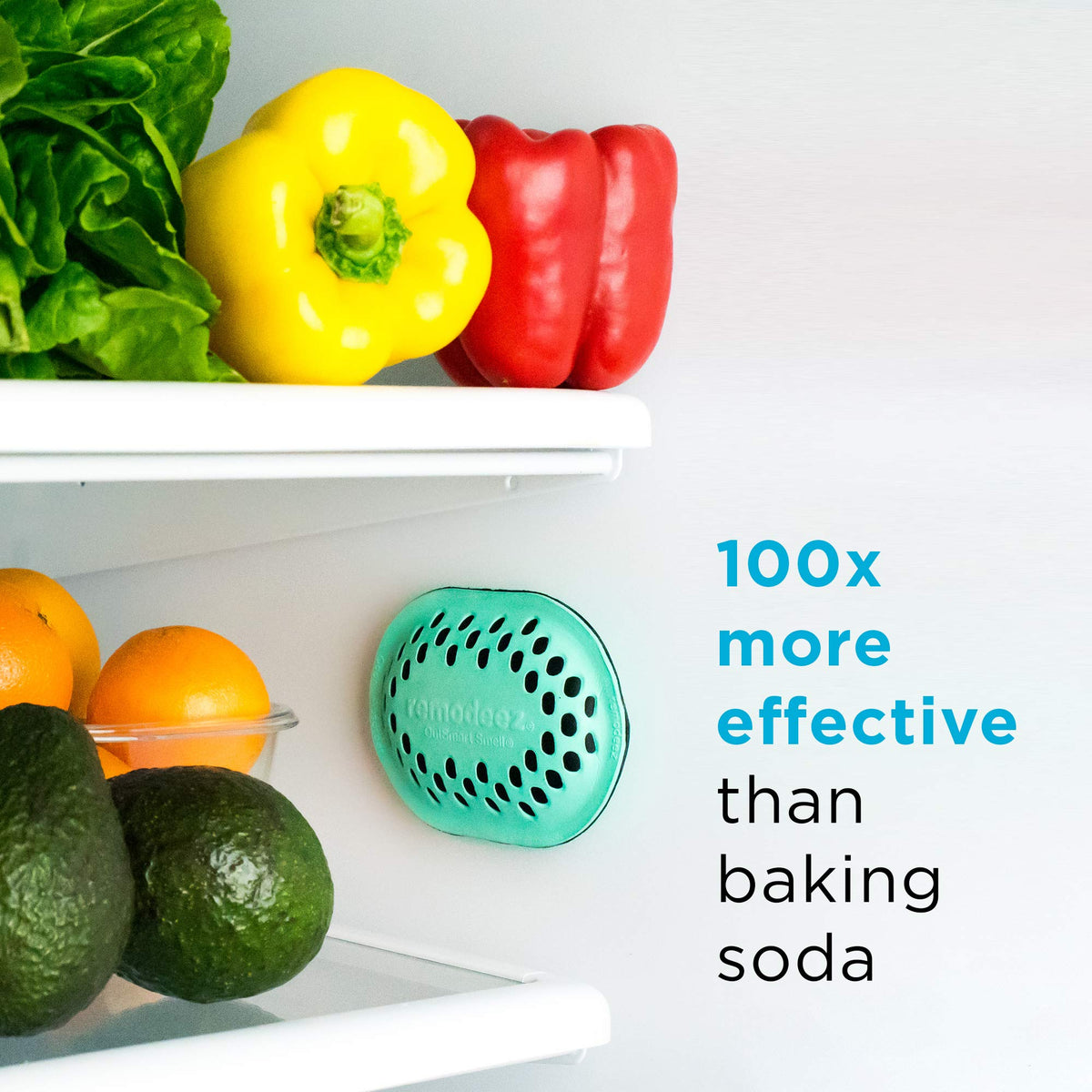 remodeez Refrigerator Deodorizer and Odor Eliminator, Activated Charcoal Bags, Charcoal Air Purifiers, Odor & Moisture Absorber
