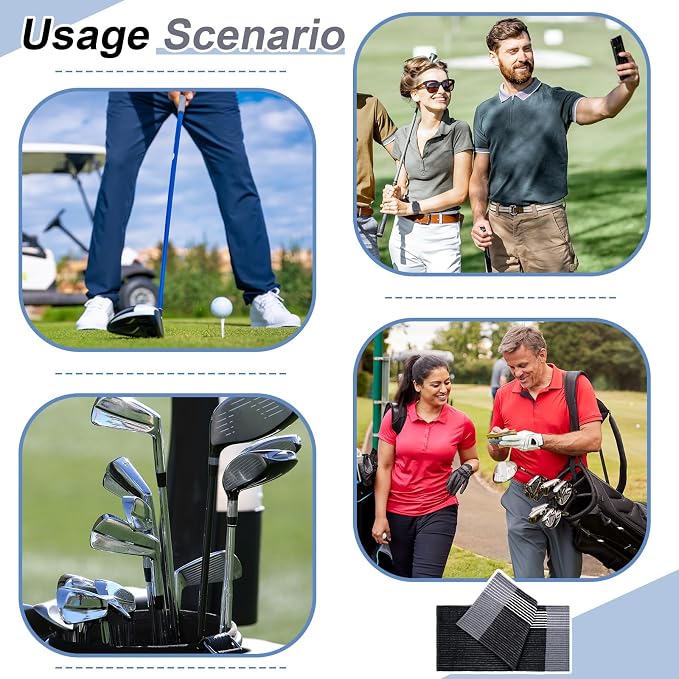 Mixweer Caddy Golf Towel 22" x 42" Large Caddy Towel Camping Sport Towels Cotton Soft Towels for Man Golf Lovers