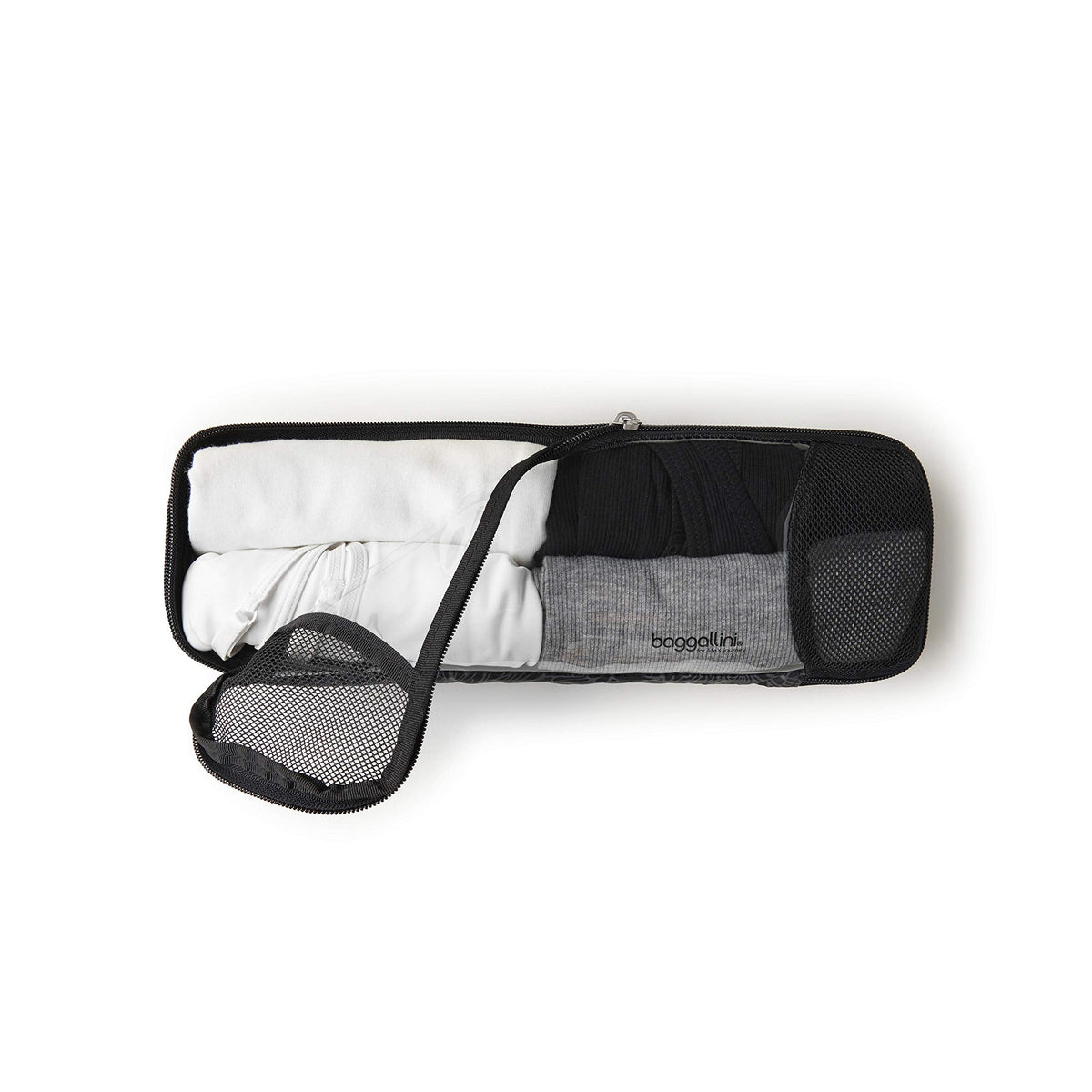 Baggallini Long Compression Cube - Lightweight Compression Packing Cube for Travel
