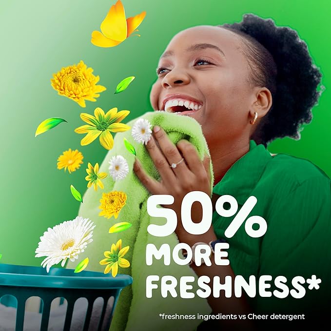 Gain flings Laundry Detergent Soap Pacs HE Compatible Long Lasting Scent, Original Scent, 76 Ct, Gain Laundry Detergent