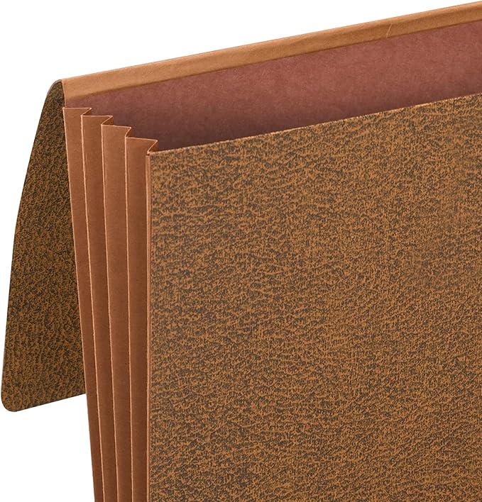 Smead Leather-Like Wallet, 15 x 10 Inches, 3.5-Inch Expansion, 10 per Box (71456)