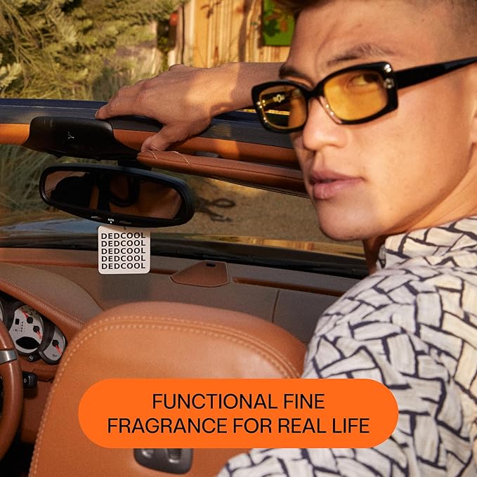 DedCool Air Freshener | 01 Taunt | For Cars, Closets & Drawers | Hanging Odor Eliminator | Long-Lasting Scent Infused with Essential Oils | Vegan, Non-Toxic, Cruelty-Free Fragrance For All