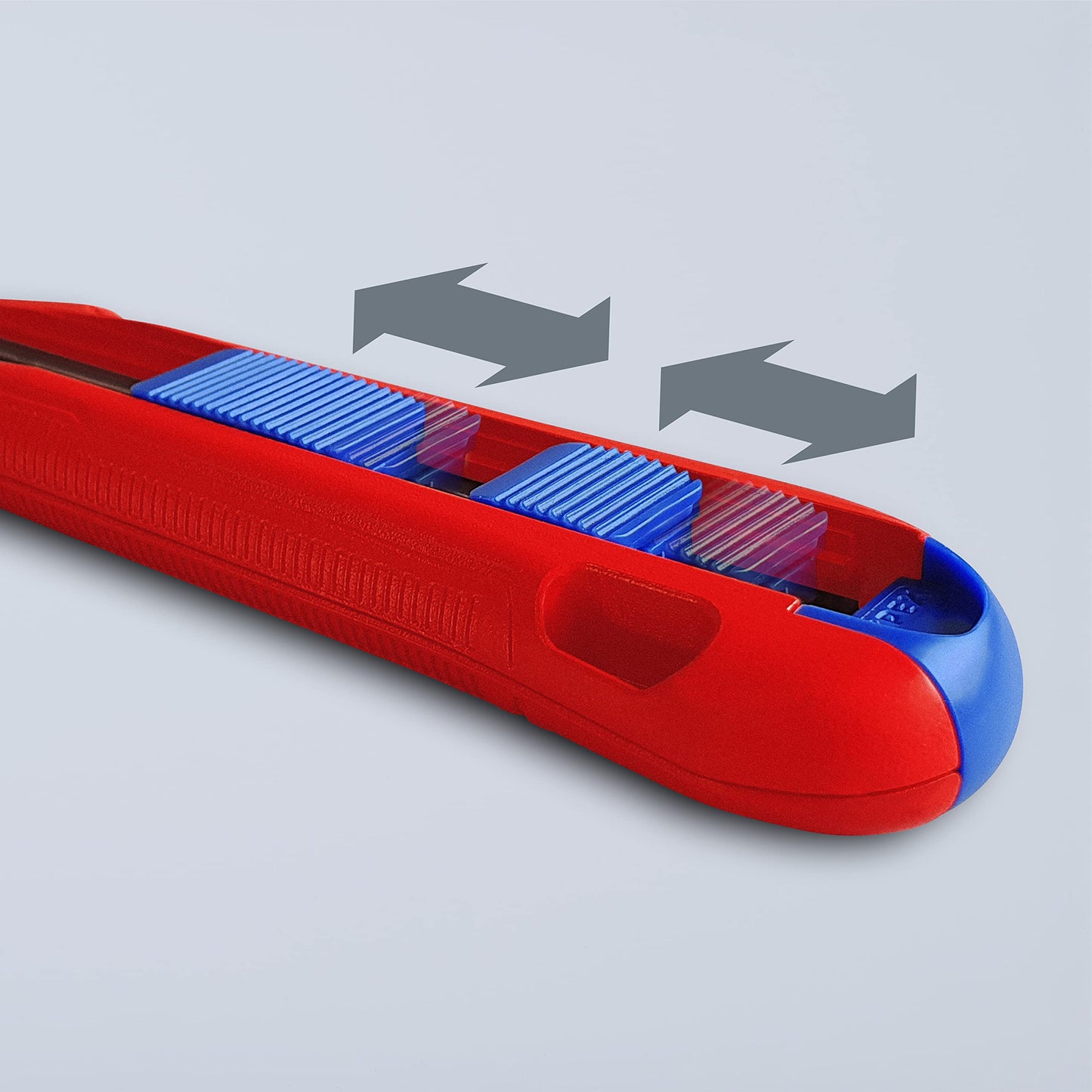 KNIPEX Tools CutiX Universal Snap Knife, 6-1/2", Red/Blue