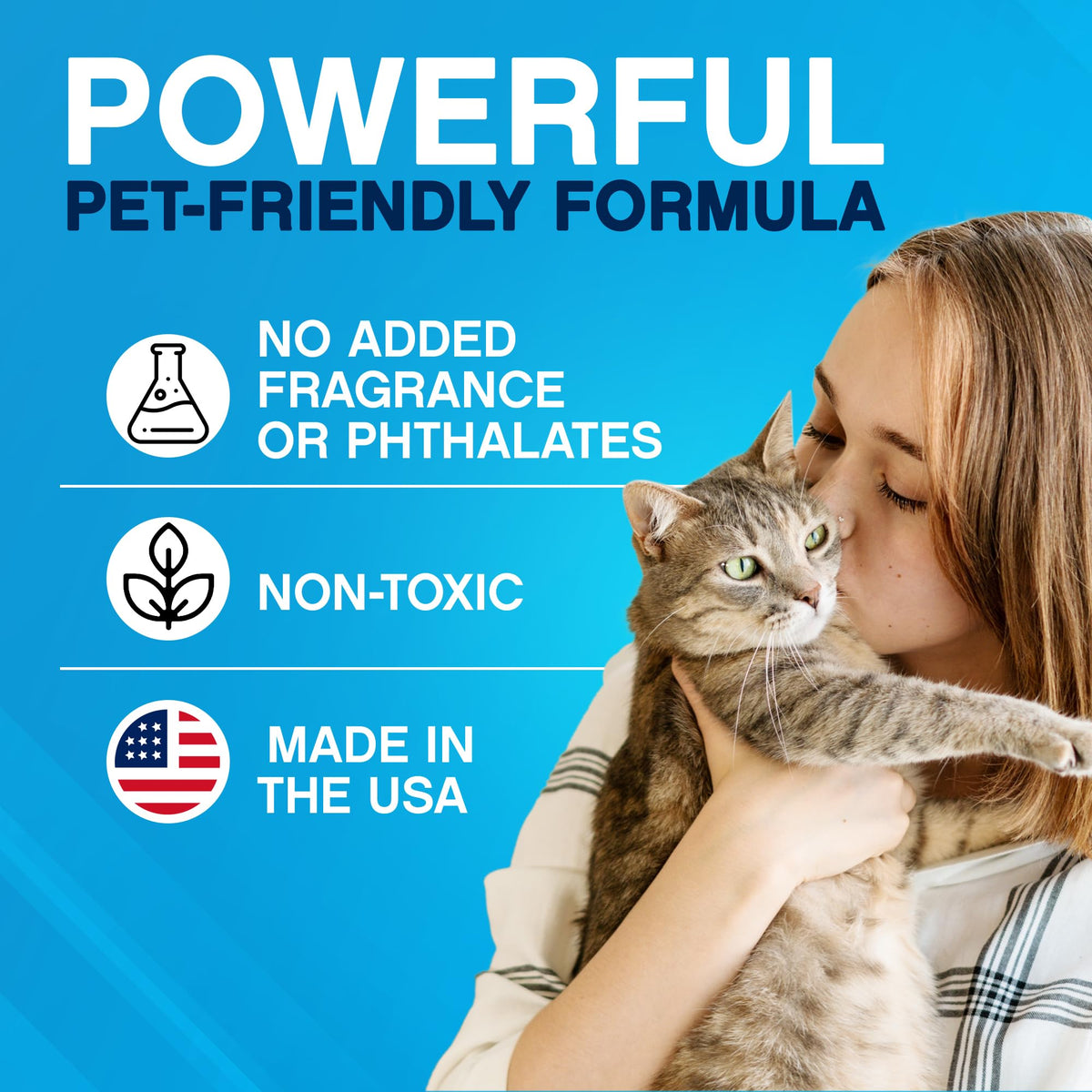 NonScents Cat Box Deodorizer - Odor Eliminator - Reduces Scooping, Extends Litter Lifespan - Fragrance-Free, Fresh Scent - 2-Pack