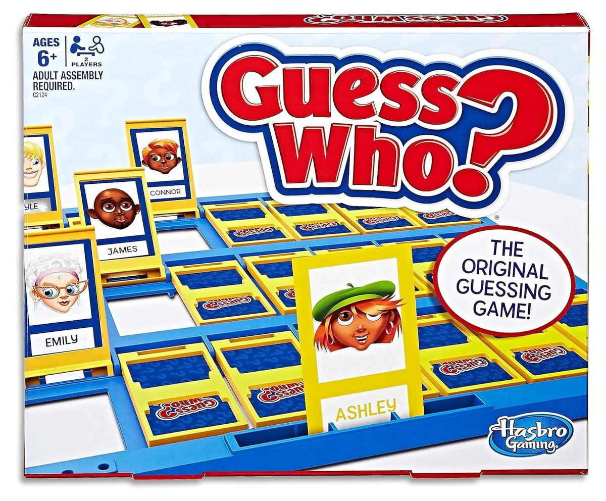 Hasbro Gaming Guess Who? Original Guessing Game For Kids Ages 6 & Up for 2 Players